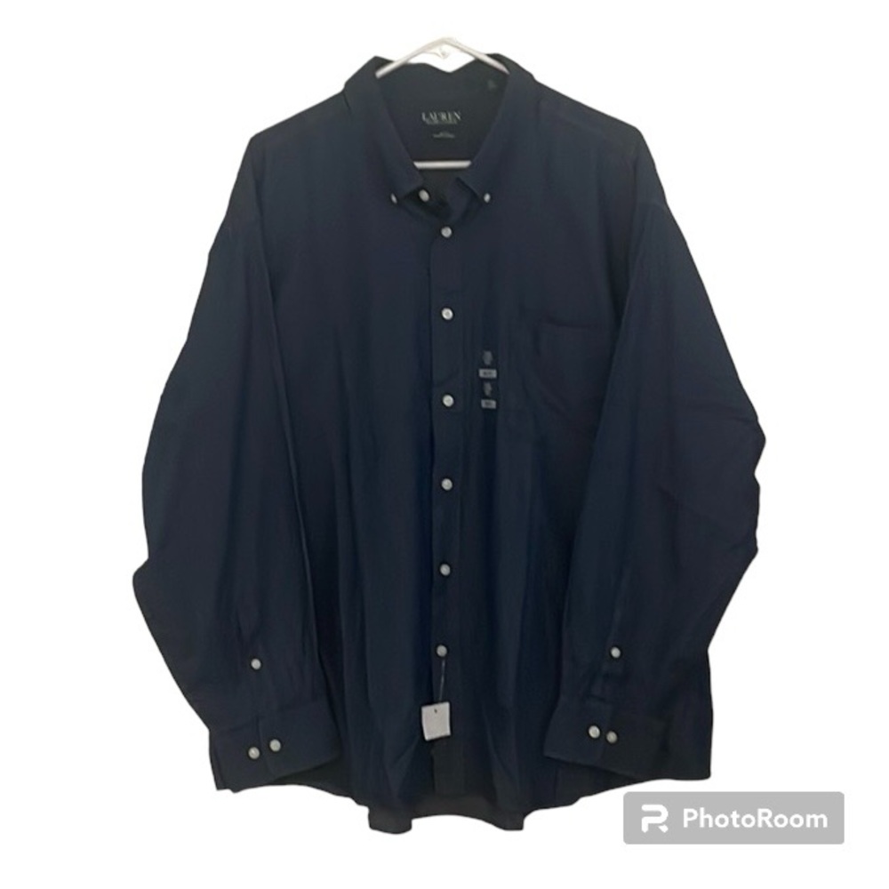 Lauren Ralph Lauren Size 18.5 - 34/35 (2XL) Big Fit Stretch Fit shirt. New w/tag